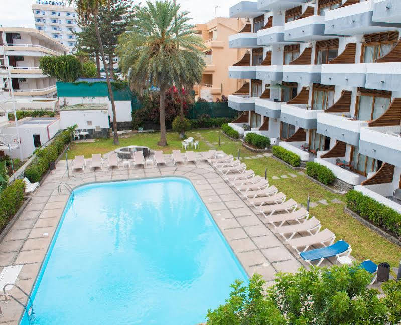 Apartamentos Los Mariachis بلايا ديل إنغلز المظهر الخارجي الصورة
