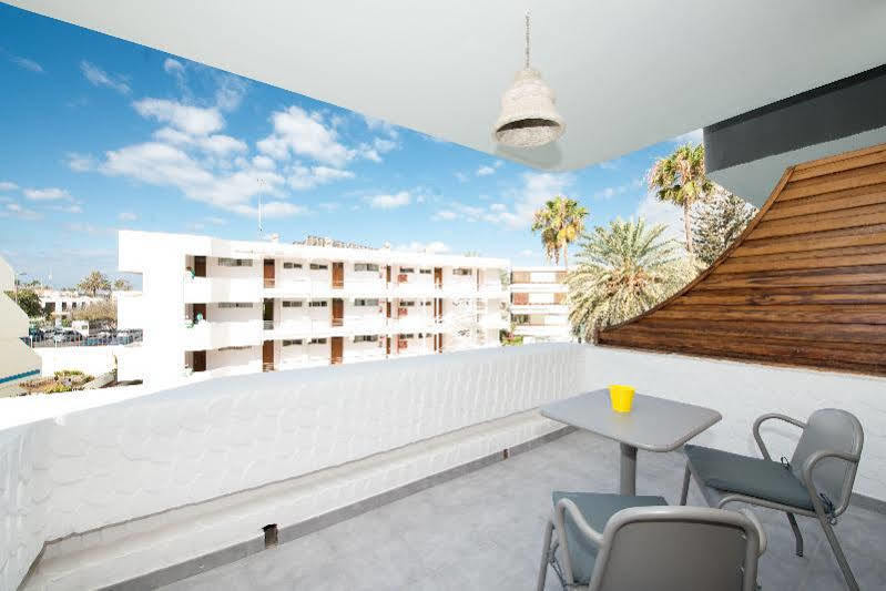 Apartamentos Los Mariachis بلايا ديل إنغلز المظهر الخارجي الصورة